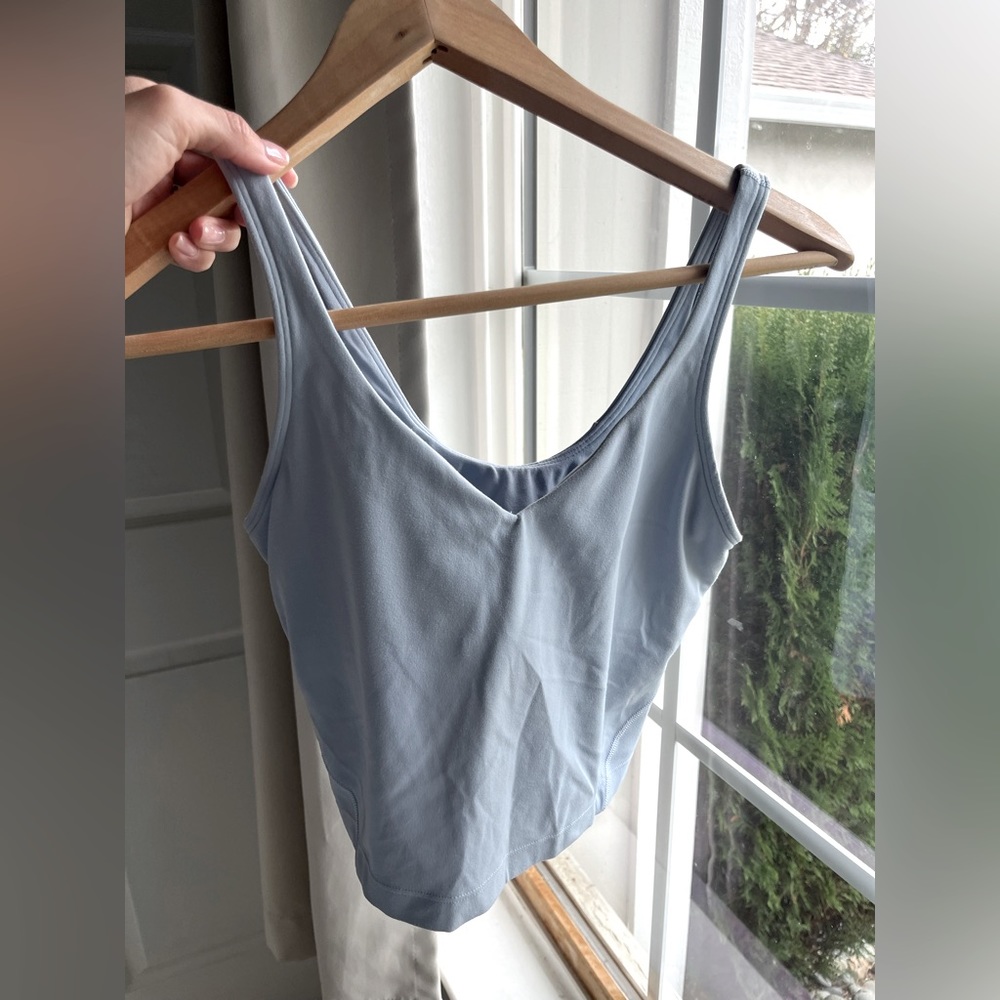 Lululemon Align Tank Top Blue Linen